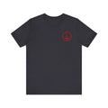 Bagpipe Logo T-Shirt – Circle Silhouette Design | Piper Music Gift Tee