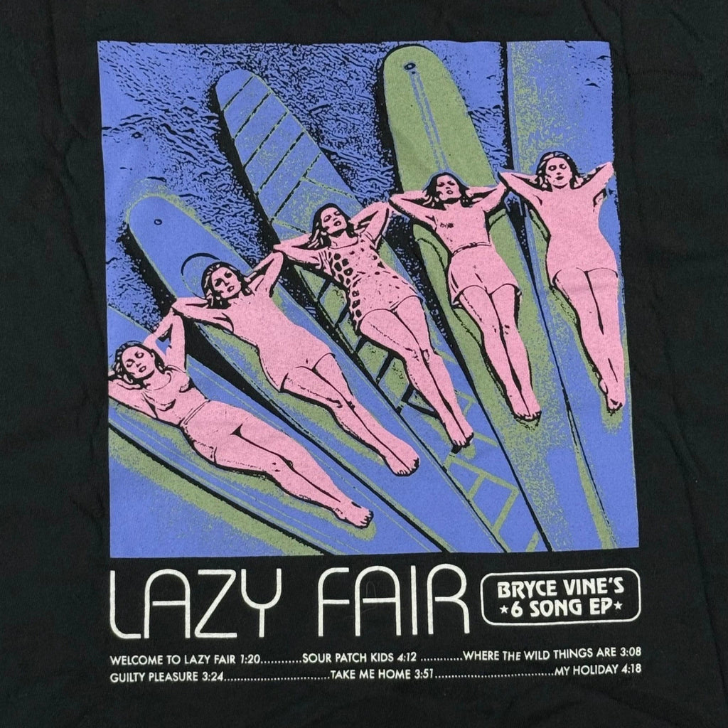 Bryce Vine Lazy Fair EP Shirt Mens XL Black Graphic Tee Indie Pop