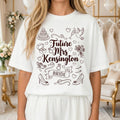 Personalized Future Mrs Shirt Custom Bride To Be Tee Bridal Shower Gift