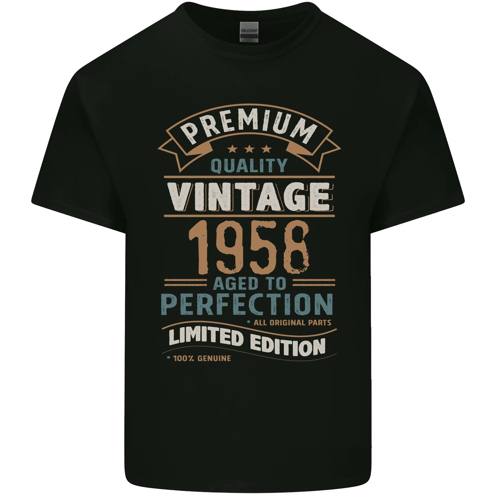 Premium Vintage 68th Birthday 1958 Mens Light Cotton T-Shirt