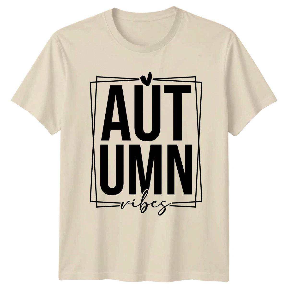 Autumn Vibes T-Shirt Trendy Seasonal Nature Lover Vintage Birthday Gift