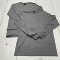 Gildan Gray 2 Pack Long Sleeve Shirt Men Size Medium