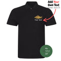 Fishing Polo Carp - Custom Premium Polo Shirt Embroidered Carp Design & Text