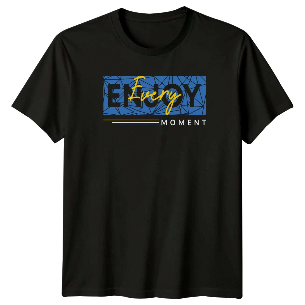 Enjoy Every Moment T-Shirt Positivity Motivational Birthday Gift For Him And Her