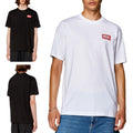 DIESEL Mens T Shirts Short Sleeve T Just Nlabel Crew Neck Soft Cotton Summer Tee