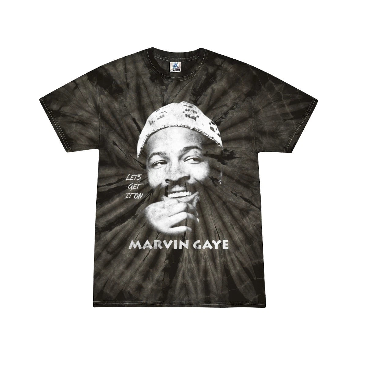 Marvin Gaye Tie-Dye Shirt - Let's Get It On, Sexual Healing, 70s Soul Singer