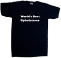 World's Best Upholsterer V-Neck T-Shirt