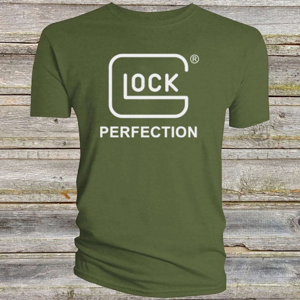 GLOCK Perfection T Shirt Tactical Pistol Guns FGK01