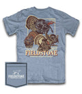 Fieldstone Turkey Hunting Shirt Grand Slam Wild Turkey Reprint T Shirt