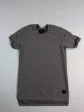 Project X Paris T Shirt Mens XL Grey Biker Ribbed Shoulder Streetwear Designer