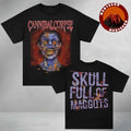 Cannibal Corpse Skull Full Of Maggots Two Sides Unisex T-Shirt