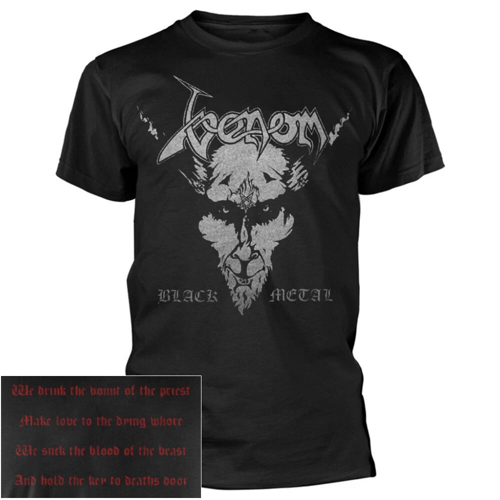 Venom Black Metal Shirt S-XXL Official Rock Band T-shirt Tshirt