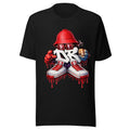 BBOY Red Graffiti Character T-shirt Hip Hop Streetwear Urban Graphic Tee