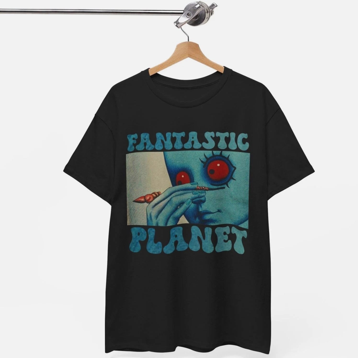 Fantastic Planet Shirt, French Retro Vintage Animated Sci-Fi Unisex T-Shirt