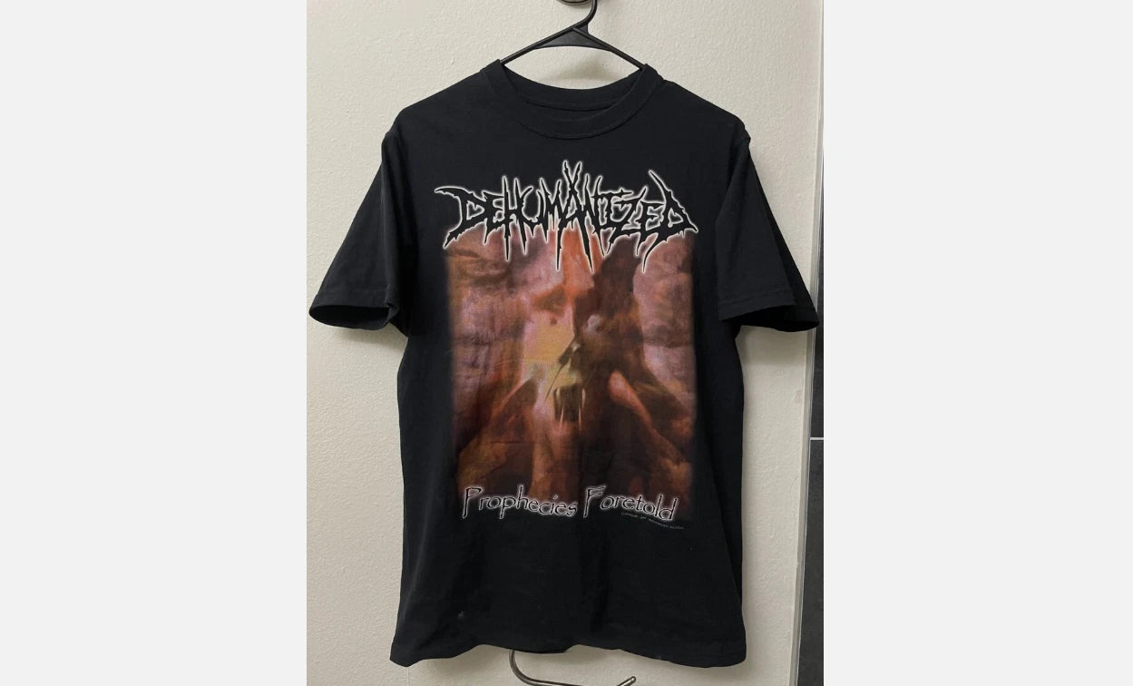 Dehumanized - Prophecies Foretold Album T-shirt Full Size S-3XL
