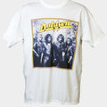 Dokken Metal Rock Short Sleeve White Unisex T-shirt S-3XL