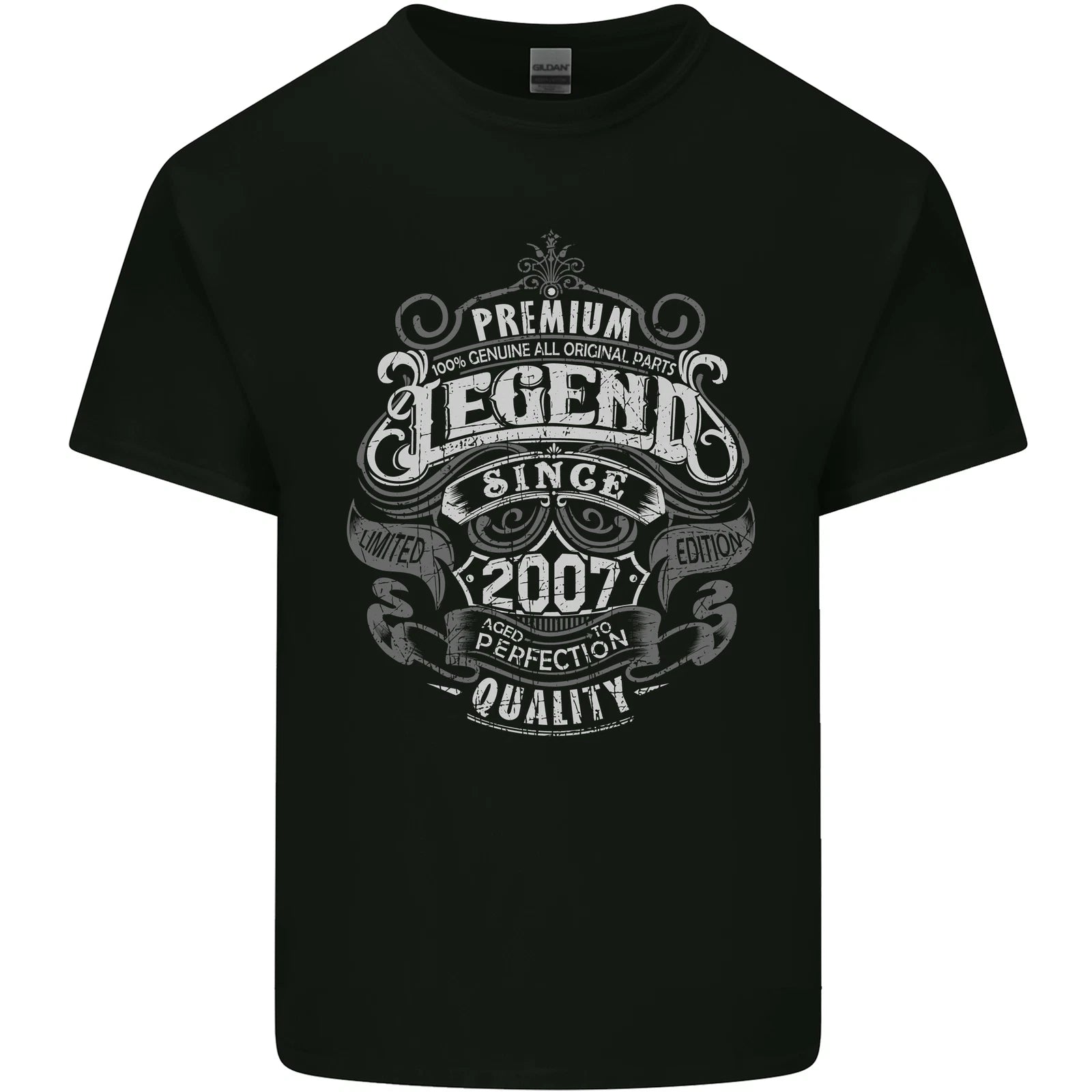 Premium Legend 19th Birthday 2007 Mens Light Cotton T-Shirt