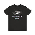 Metallic Dripping Hand Tee | Futuristic Drip Text