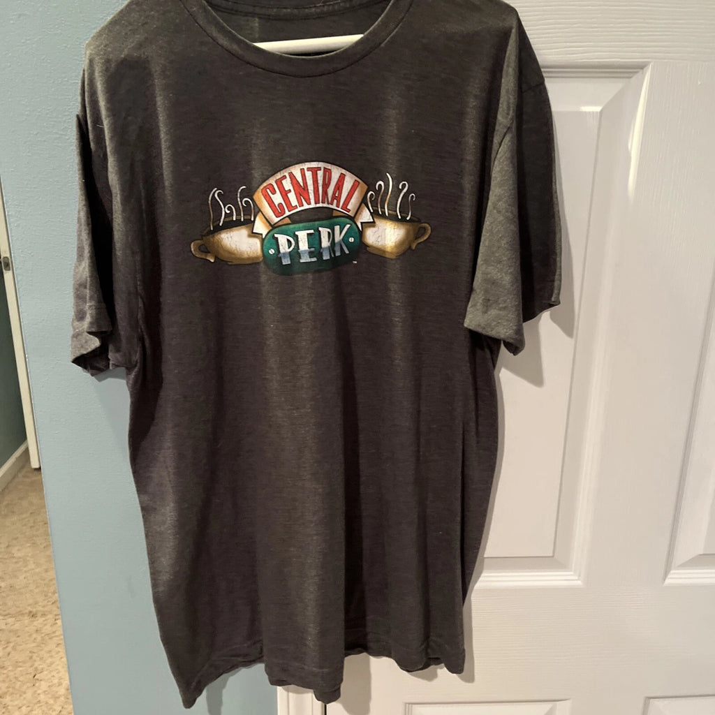 Friends TV Television Show Central Perk Coffee Tee Shirt Men’s Extra Large XL