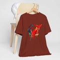 Premium T-SHIRT Maroon Blend Perfect for Music Lovers, Casual Wear, by Crox