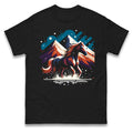 A Colourful Horse With Fantasy Markings T Shirt,Creative Birthday Horse Gift Top