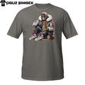 Gangsta Skeleton T-Shirt – Streetwear Skull with Gold Chains T-Shirt