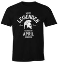 Mens Birthday T Shirt Legends Are Born In [Wish Month]