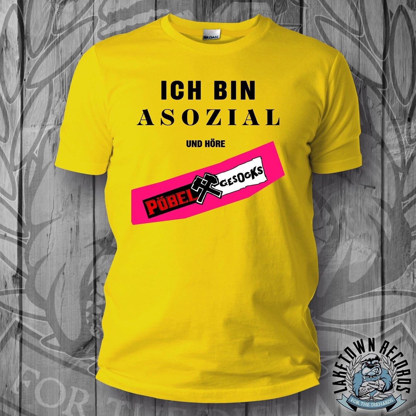 PÖBEL & GESOCKS - ASOZIAL T-Shirt S-3XL Punk Oi! Punkrock Skinhead Becks Pistols