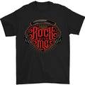 Rock With Me Heavy Metal Music Guitar Mens T-Shirt 100% Cotton