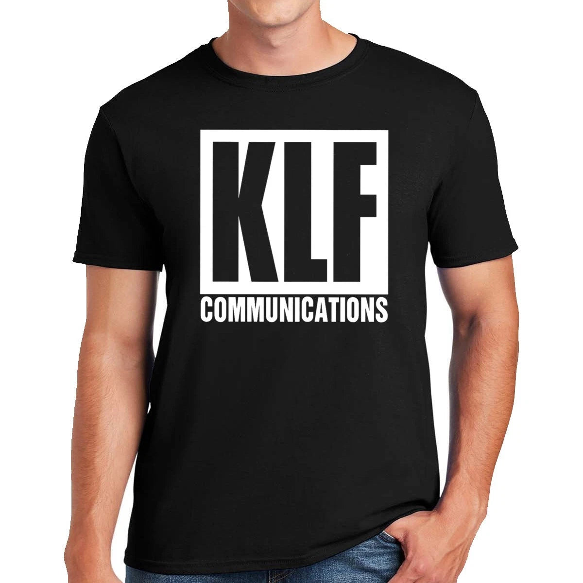KLF Communications T-Shirt Funny Rave 90s Retro Style Academy Singer Tee Top