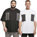 Urban Classics Big Double Pocket Tee T-Shirt Top Shirt two Chest Pockets