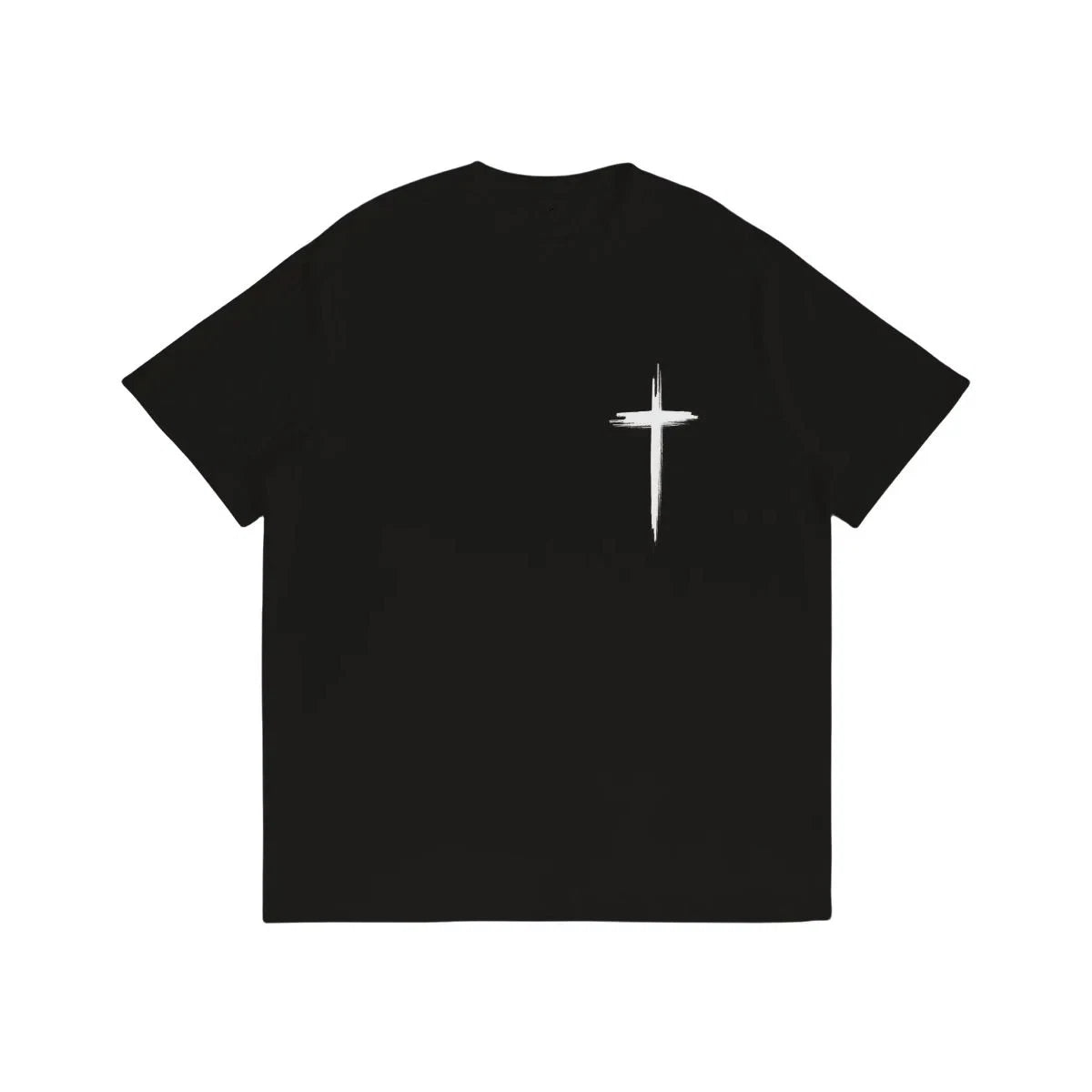 Simple Cross Unisex Cotton TShirt  (Made in USA)
