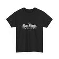 Impressley San Diego T-Shirt – Vintage Gothic Lettering Streetwear Tee