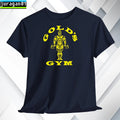 Gold's Fitness Gym T-Shirt Logo Black/Gray/Blue/Red/White S to 5XL Made in USA