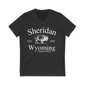Unisex Jersey Short Sleeve V-Neck Tee