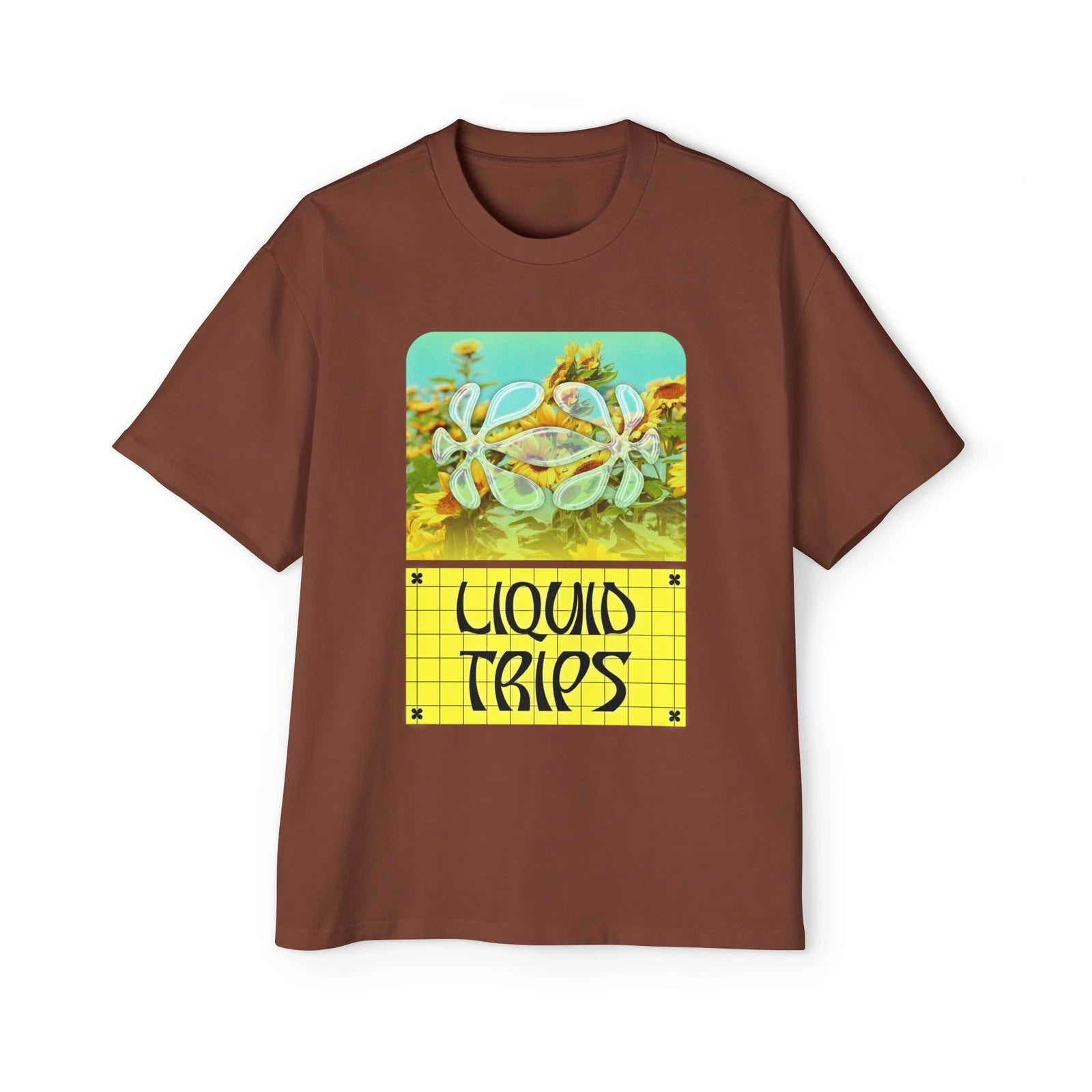 Trippy Streetwear Tee, Festival , Men's Graphic Shirt, Oversized Graphic Tee