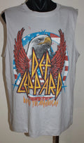 Def Leppard Rocks The Americas Tank Singlet Size 16 BNWT Band Rock 2022