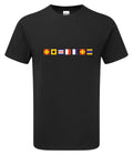 Custom Name T-shirt Nautical Signal Flag |Gift| Save up to 30% with Multi-Buy