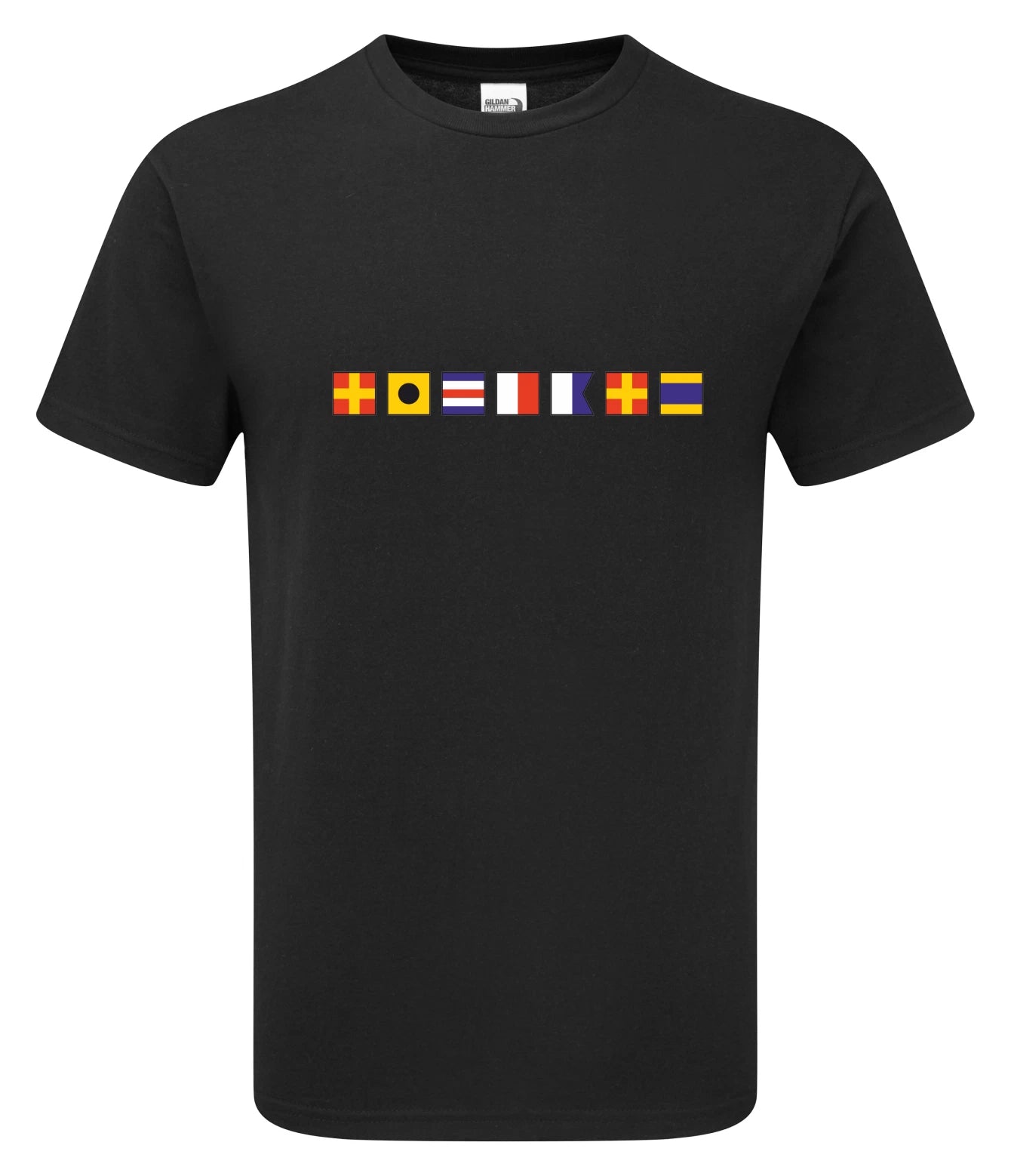 Custom Name T-shirt Nautical Signal Flag |Gift| Save up to 30% with Multi-Buy