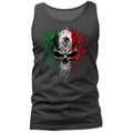 Mexico Skull Mexican Flag Sugar Skull Mexican Pride Heritage Tank Top