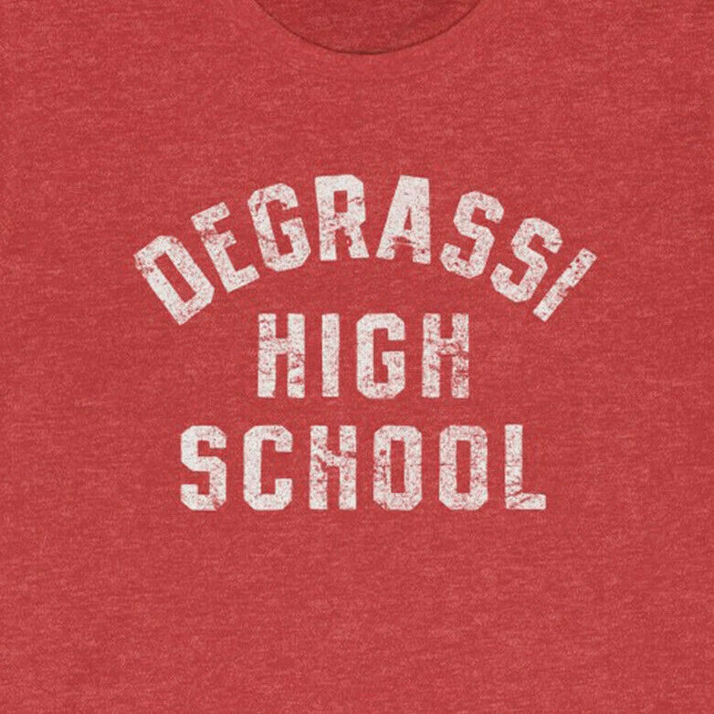 DEGRASSI HIGH SCHOOL "Vintage Look" 50/50 Blend Gym T-Shirt - Canada TV retro
