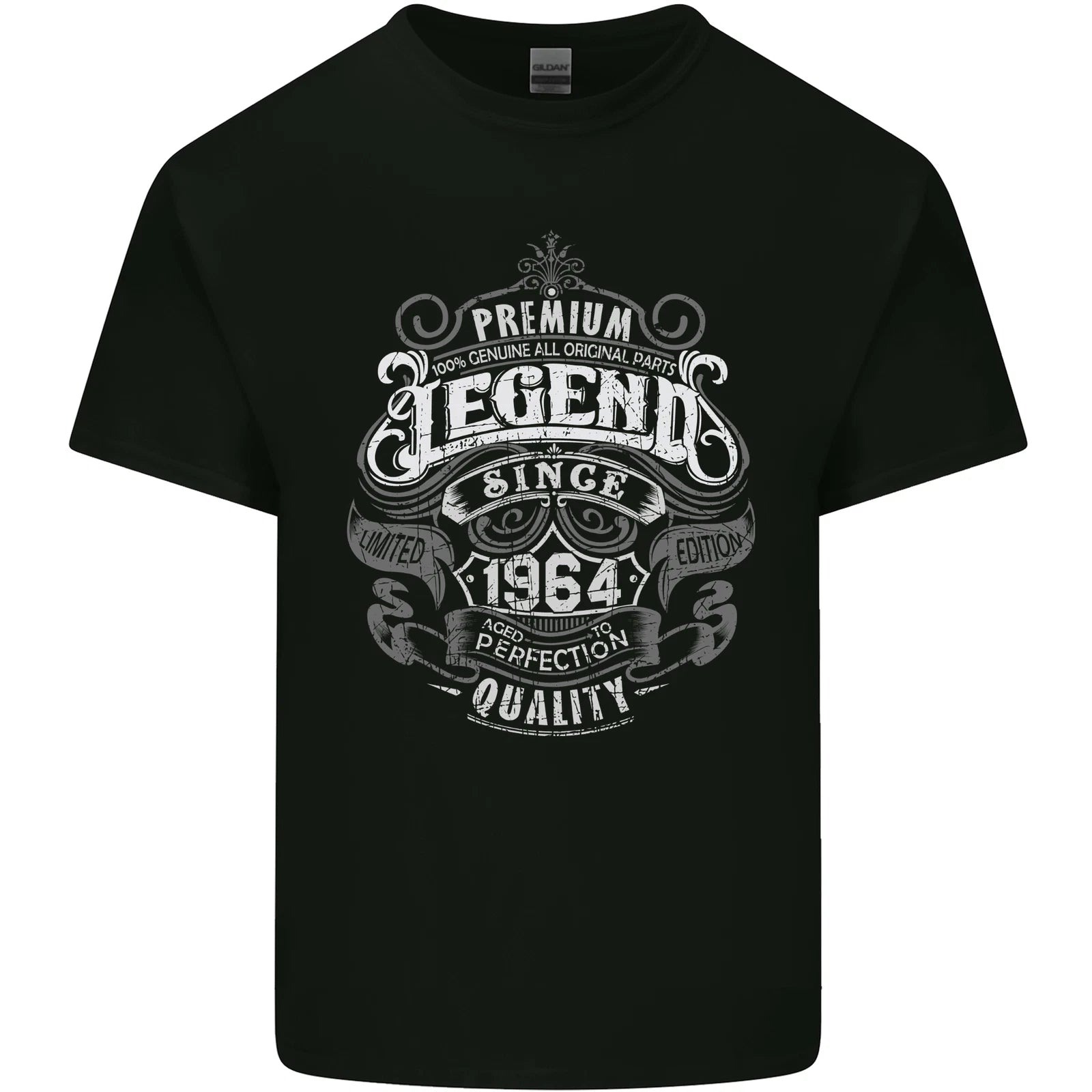 Premium Legend 62nd Birthday 1964 Mens Cotton T-Shirt Tee Top