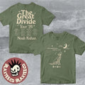 Kahan The Great Divide Tour 2026 North America Orbiter Howling Pup T-Shirt