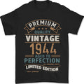 Premium Vintage 82nd Birthday 1944 Mens T-Shirt 100% Cotton