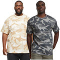 Urban Classics Oversized Simple Camo Tee Men's T-Shirt Cotton Camo New