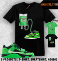 Tee Shirt Matching Travis Scott Jumpman Jack Green Spark Match Sneaker Therapy