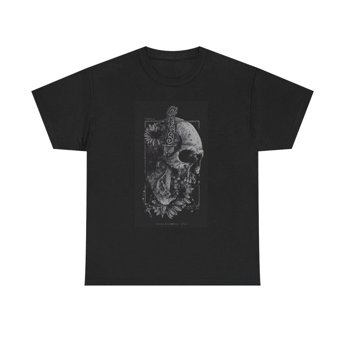 T Shirt Men Cool simple | Gothic Skull T-Shirt