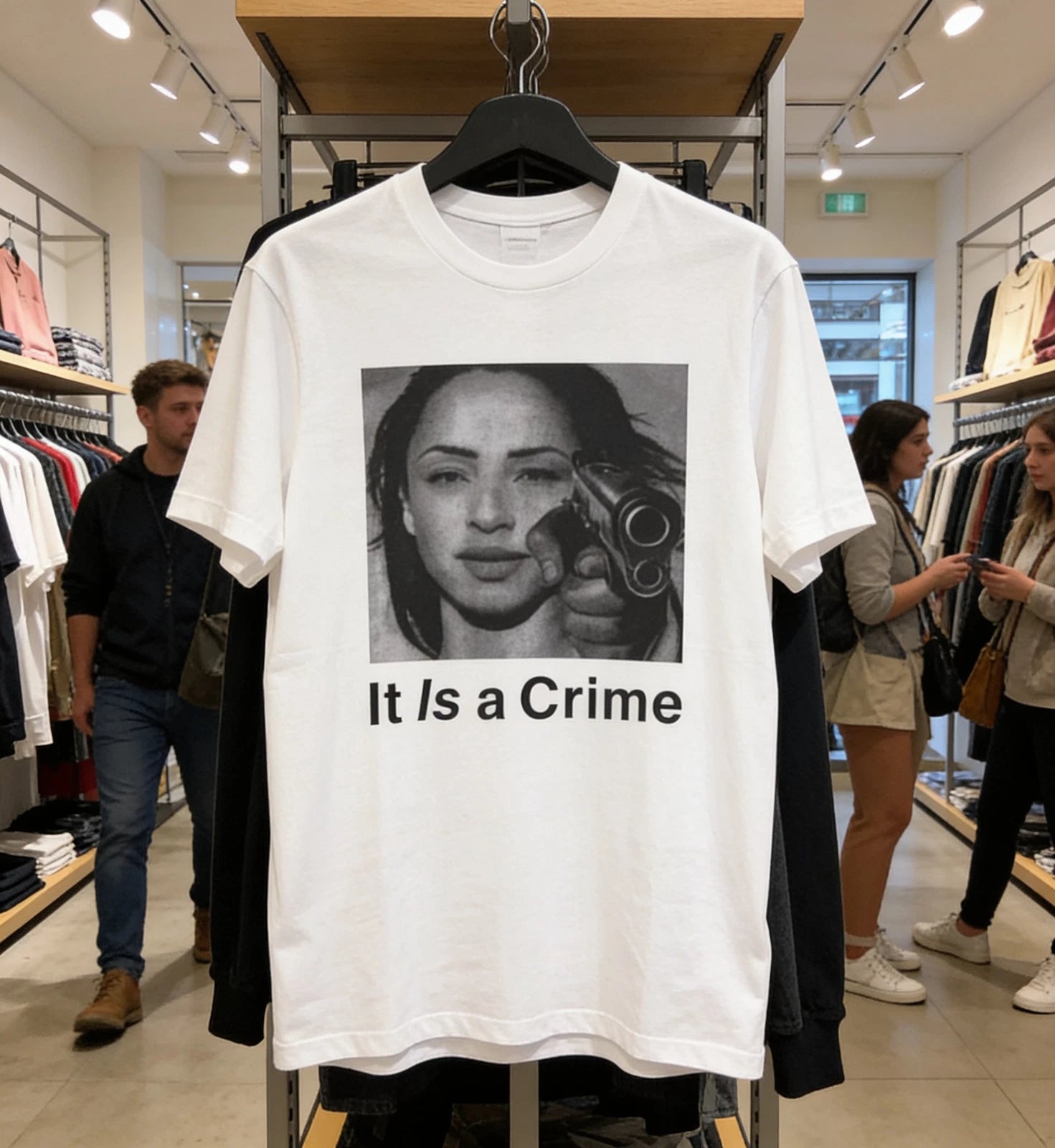 Sade Henryjawnson It Is A Crime T-Shirt