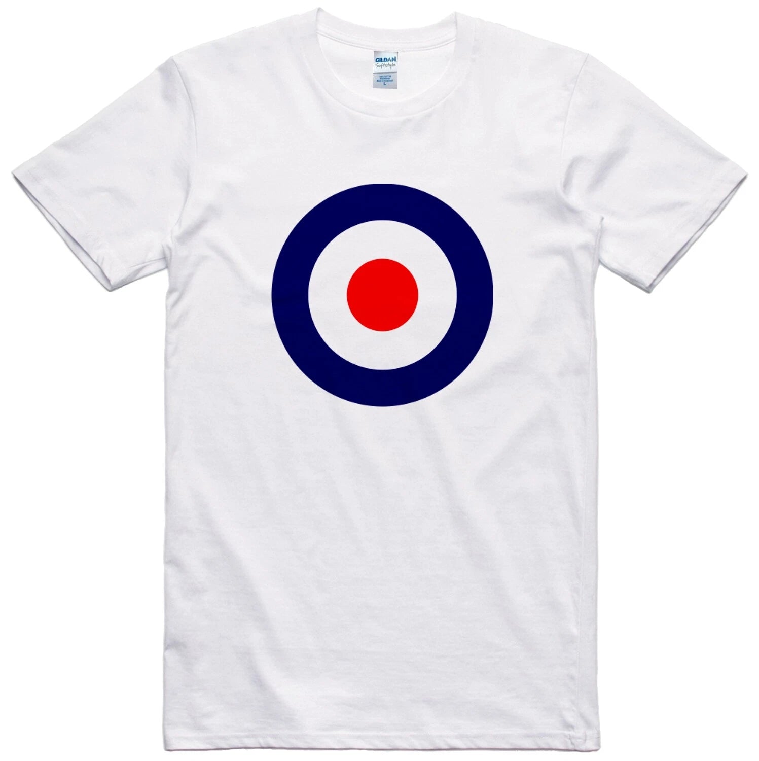 Mod Target T Shirt Skooterboys Mens Era 1970's Regular Fit 100% Cotton Tee