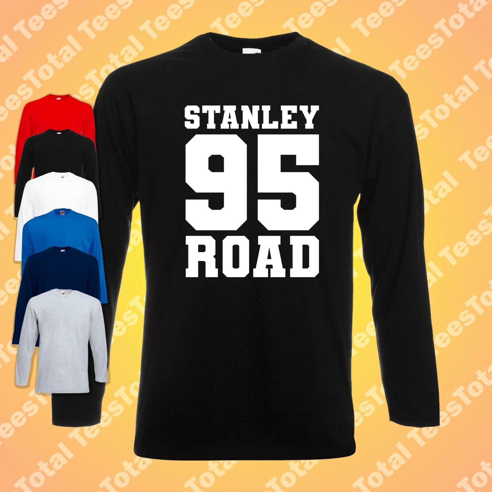 Stanley Road 95 Paul Weller Long Sleeve T-Shirt | Modfather | The Jam